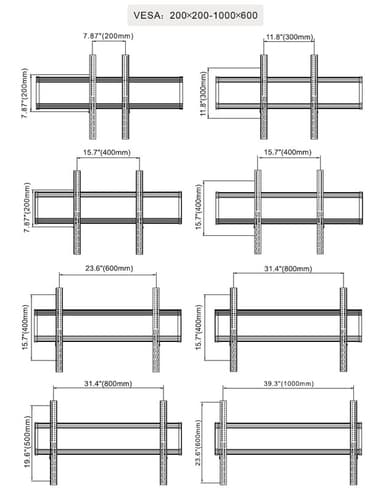 *Non Cancellable/Non Returnable (NCNR)* FLOORSTAND DUAL PILLAR 180 HD — view 26