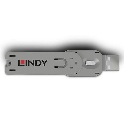 USBTYPEAPORTBLOCKERKEYWHITE — view 3