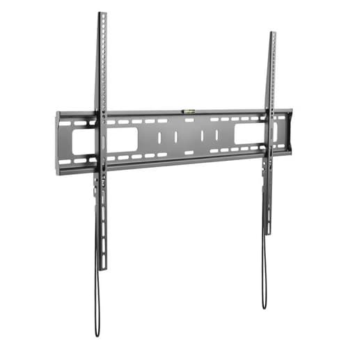 StarTech.com Flat Screen TV Wall Mount - Fixed - Heavy Duty Commercial Grade TV Wall Mount for 60" to 100" TVs - VESA Wall Mount (FPWFXB1) - Bracket - for TV - plastic, steel - black - screen size: 60"-100" - wall-mountable
