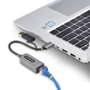 StarTech.com USB-C to Ethernet Adapter w/USB-A Adapter, Realtek RTL8153B - Network adapter - USB-C 3.2 Gen 1 - Gigabit Ethernet - space grey thumbnail 8