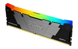 Kingston FURY Renegade RGB - DDR4 - module - 8 GB - DIMM 288-pin - 3600 MT/s / PC4-28800 - CL16 - 1.35 V - unbuffered - non-ECC - black
