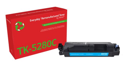 Everyday - Cyan - compatible - box - remanufactured - toner cartridge (alternative for: Kyocera TK-5280C) - Green World Alliance return programme