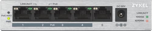 Zyxel GS1005HP - Switch - unmanaged — view 3