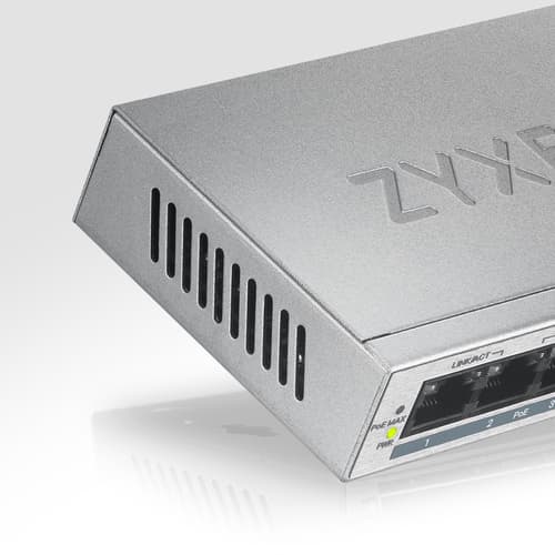 Zyxel GS1005HP - Switch - unmanaged — view 9