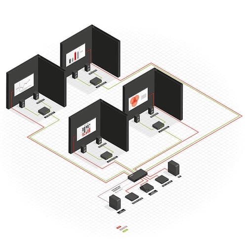 4X4 HDMI 2.0 18G MATRIX SWITCH PRO — view 6