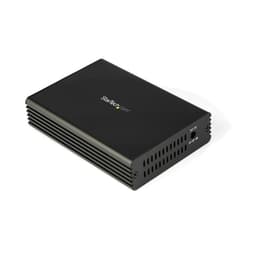 StarTech.com 10GbE Fiber Ethernet Media Converter for 10Gbps Network 10GBASE-T SFP to RJ45 Multigigabit Singlemode/Multimode Fiber Optic to Copper Network Ethernet to Fiber Bridge, SMF/MMF - SFP to RJ-45 Converter (MCM10GSFP) - Fibre media converter - 10GbE - 10GBase-T, 10GBase-LR, 10GBase-SR - RJ-45 / SFP+