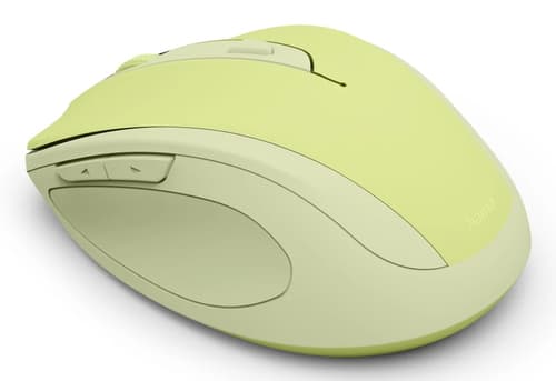 Hama WM-400 Wireless Mouse, Ergonomic, Optical, 6-Button, No Noise, Green — view 4