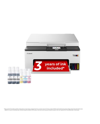 Wi-Fi, print, scan, copy and cloud 15ppm (mono), 10ppm (colour) 250 sheet cassette Refillable ink tank USB, dual band wi-fi and ethernet — view 5