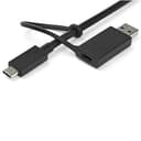 StarTech.com USB-C & USB-A Dock, Hybrid Universal Laptop Docking Station with Dual Monitor Display 4K 60Hz HDMI & DisplayPort, 60W Power Delivery, Gigabit Ethernet, Windows, Mac Chrome