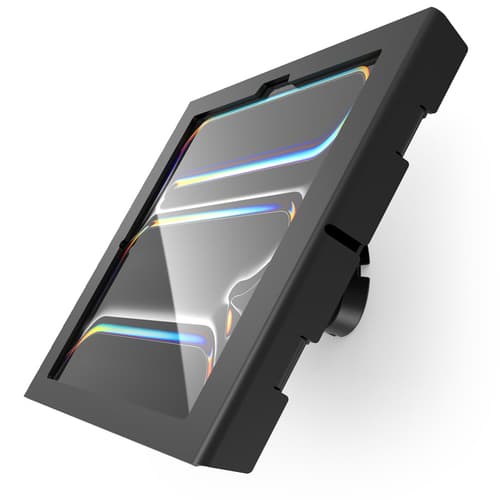 Compulocks iPad Pro M4 13" (2024) Apex Enclosure Tilting Wall Mount - Enclosure - exposed front/back camera and sensors - for tablet - lockable - metal frame - black - screen size: 13" - wall-mountable