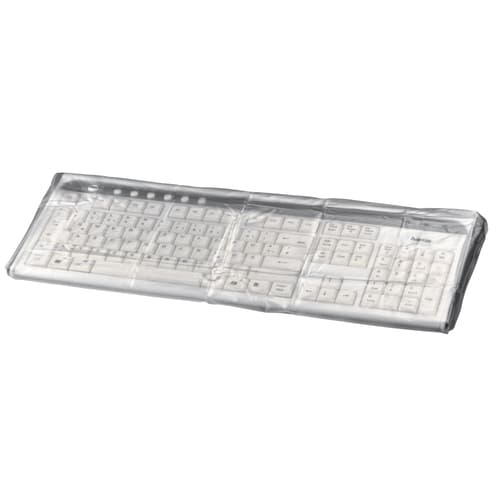 Hama Protective Dust Cover for Keyboards, Transparent — view 3
