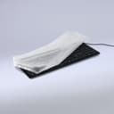 Hama Protective Dust Cover for Keyboards, Transparent thumbnail 3