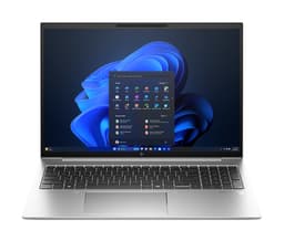 HP EliteBook 860 G11 Notebook - 172-degree hinge design - Intel Core Ultra 7 - 155U / up to 4.8 GHz - vPro Essentials - Win 11 Pro - Intel Graphics - 16 GB RAM - 512 GB SSD NVMe - 16" IPS 1920 x 1200 - Wi-Fi 6E, Bluetooth - kbd: UK