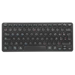 Targus - Keyboard - multi-device - compact - antimicrobial - wireless - Bluetooth 5.1 - French - black