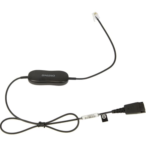 Jabra GN1210 - Headset cable - Quick Disconnect male to RJ-9 male - 80 cm