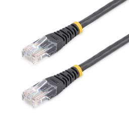 STARTECH 3 FT BLACK MOLDED CAT 5 RJ4