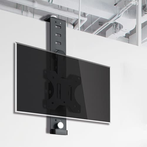 SINGLE MONITOR OFFICE CUBICLE MOUNT — view 4