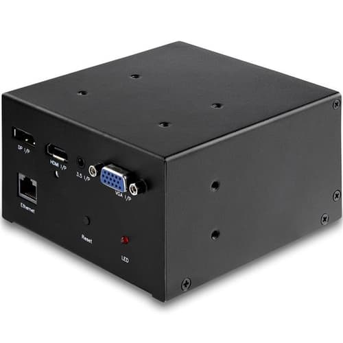 StarTech.com Audio / Video Module for Conference Table Connectivity Box - Mounting plate - RJ-45, mini-phone 3.5mm, HDMI, DisplayPort, VGA - black - for P/N: BEZ4MOD, BOX4MODULE