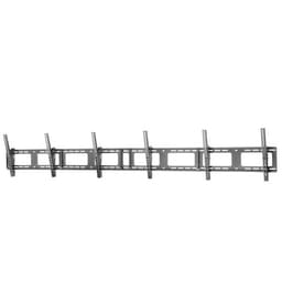 StarTech.com Triple-Display TV Wall Mount - Menu Board Mount - Landscape - Bracket - for menu board - steel - black - screen size: 40"-50" - wall-mountable