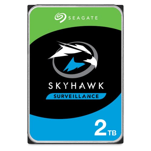 Seagate SkyHawk Surveillance HDD ST2000LV000 - Hard drive - 2 TB - internal - SATA 6Gb/s - 5400 rpm - buffer: 128 MB