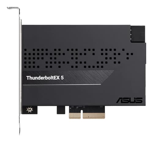 ASUS ThunderboltEX 5 - Thunderbolt adapter - PCIe 4.0 x4 - USB-C x 2 — view 1