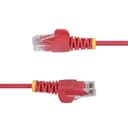 StarTech.com 1.5m Red Slim CAT6 Ethernet Cable, Snagless, 28AWG, LSZH - Patch cable - RJ-45 (M) to RJ-45 (M) - 1.5 m - 3.6 mm - UTP - CAT 5/5e/6 - IEEE 802.3bt - snagless, halogen-free - red thumbnail 3