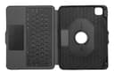 Targus Versavu - Keyboard and folio case - with trackpad - backlit - wireless - Bluetooth 5.0 - QWERTY - UK - black thumbnail 5