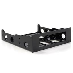 StarTech.com 3.5" to 5.25" Front Bay Adapter - Mount 3.5" HDD in 5.25" Bay - Hard Drive Mounting Bracket w/ Mounting Screws (BRACKETFDBK) - Storage bay adapter - black - for P/N: 25SATSAS35HD, 35FCREADBU3, 35SAT225S3R, HSB225S3R, S251BU31REM, SATBP125VP