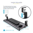 Desk Clamp Keyboard Tray thumbnail 12