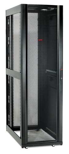 NetShelter SX 42U 600mm Wide x 1070mm Deep Enclosure with Sides Black. Size (WxDxH: 60 cm x 107 cm x 199 cm) May require special handling and delivery can take up to 3 days due to the size. Check with sales. — view 28