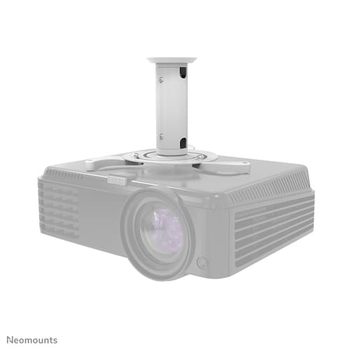 Neomounts BEAMER-C80 - Bracket - full-motion - for projector - white - ceiling mountable