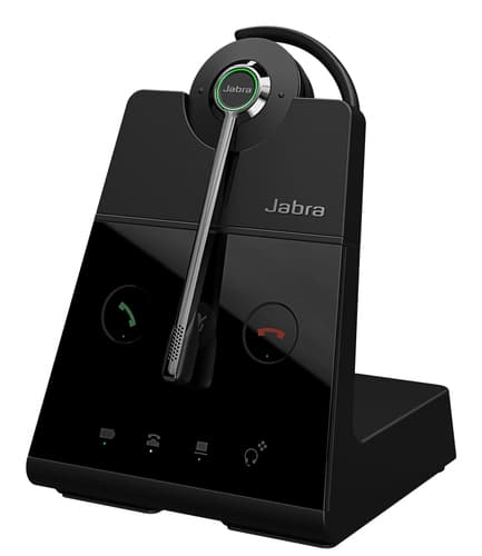 Jabra Engage 65 SE Convertible - Headset - on-ear - convertible - DECT - wireless - Zoom Certified, Google Meet Certified, Amazon Chime Certified, Works With Chromebook Certified, UC certified