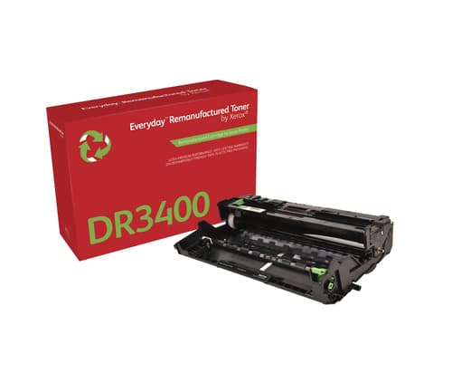 Everyday - Black - compatible - drum kit (alternative for: Brother DR3400) - for Brother HL-L6450DW — view 1