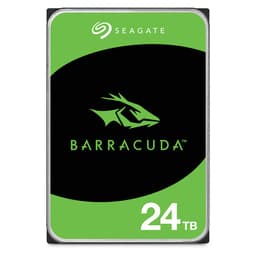 Seagate Barracuda ST24000DM001 - Hard drive - 24 TB - internal - 3.5" - SATA 6Gb/s - 7200 rpm - buffer: 512 MB