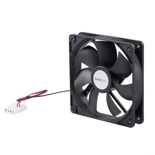 StarTech.com 120x25mm Dual Ball Bearing Computer Case Fan w/ LP4 Connector (FANBOX12) - System fan kit - 120 mm