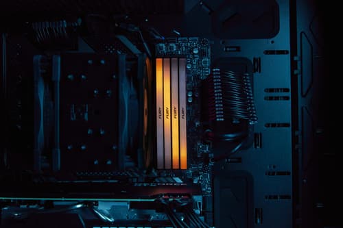 Kingston FURY Renegade RGB - DDR4 - module - 8 GB - DIMM 288-pin - 3600 MT/s / PC4-28800 - CL16 - 1.35 V - unbuffered - non-ECC - black — view 15