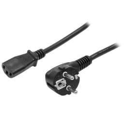 StarTech.com 2m (6ft) Computer Power Cord, 18AWG, EU Schuko to C13 Power Cord, 10A 250V, Black Replacement AC Cord, TV/Monitor Power Cable, Schuko CEE 7/7 to IEC 60320 C13 Power Cord - PC Power Supply Cable - Power cable - power IEC 60320 C13 to power CEE 7/7 (M) - 1.8 m - black - for P/N: KITBXAVHDPEU, KITBXDOCKPEU