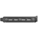 StarTech.com 4 Port USB A Female Slot Plate Adapter - USB panel - 4 pin USB Type A (F) (USBPLATE4) - USB panel - USB (F) to 9 pin IDC (F) thumbnail 2