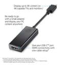 HP - Adapter - 24 pin USB-C male to HDMI female thumbnail 3
