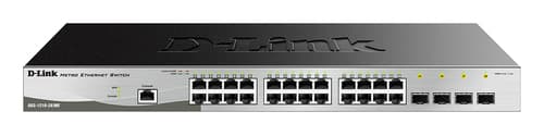 D-Link DGS 1210-28/ME - Switch - Managed - 24 x 10/100/1000 + 4 x Gigabit SFP - rack-mountable