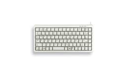CHERRY Compact-Keyboard G84-4100 - Keyboard - PS/2, USB - UK - light grey