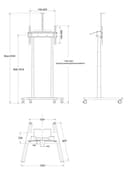 *Non Cancellable/Non Returnable (NCNR)* MOTORIZED FLOORSTAND 60KG WHITE thumbnail 24