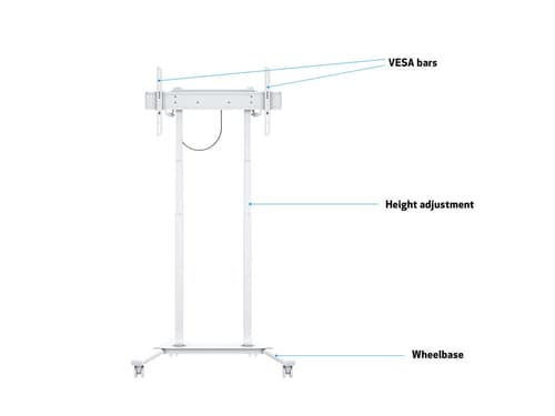 *Non Cancellable/Non Returnable (NCNR)* MOTORIZED FLOORSTAND 60KG WHITE — view 9