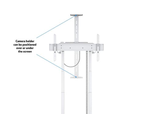*Non Cancellable/Non Returnable (NCNR)* MOTORIZED STAND CABINET/SH 120KG WH — view 11