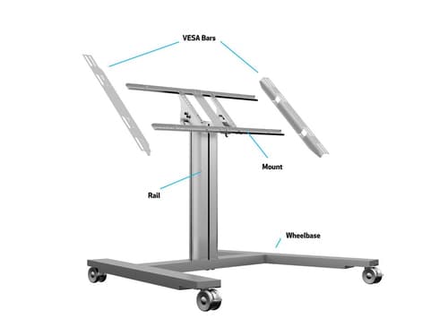 *Non Cancellable/Non Returnable (NCNR)* STAND 80HD WHEELBASESINGLESILVER — view 8