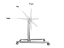 *Non Cancellable/Non Returnable (NCNR)* STAND 80HD WHEELBASESINGLESILVER thumbnail 18