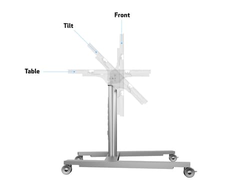*Non Cancellable/Non Returnable (NCNR)* STAND 80HD WHEELBASESINGLESILVER — view 19
