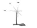 *Non Cancellable/Non Returnable (NCNR)* STAND 80HD FLOORBASE SINGLE BLACK thumbnail 18
