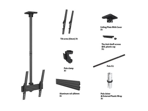 *Non Cancellable/Non Returnable (NCNR)* M CEILING MOUNT PRO MBC1UP — view 8