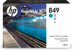 HP 849 - 400 ml - cyan - original - PageWide XL - ink cartridge - for PageWide XL 3900